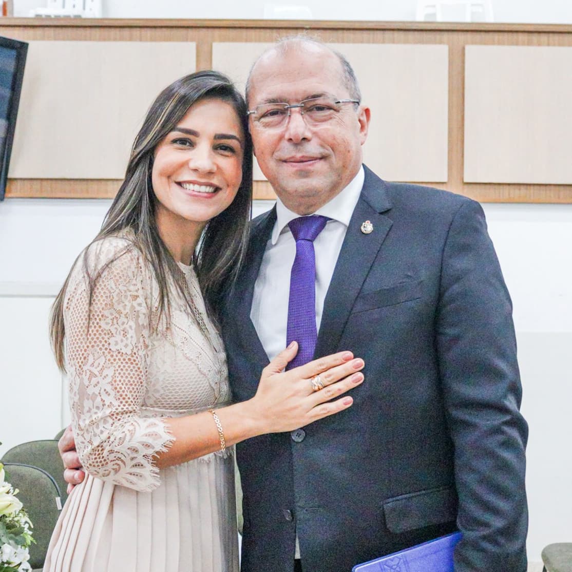 Pastor Heber e esposa